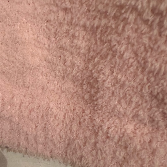 Misscosy Soft fluffy/fuzzy Pink  oversized open cardigan, size 6 - Picture 9 of 9